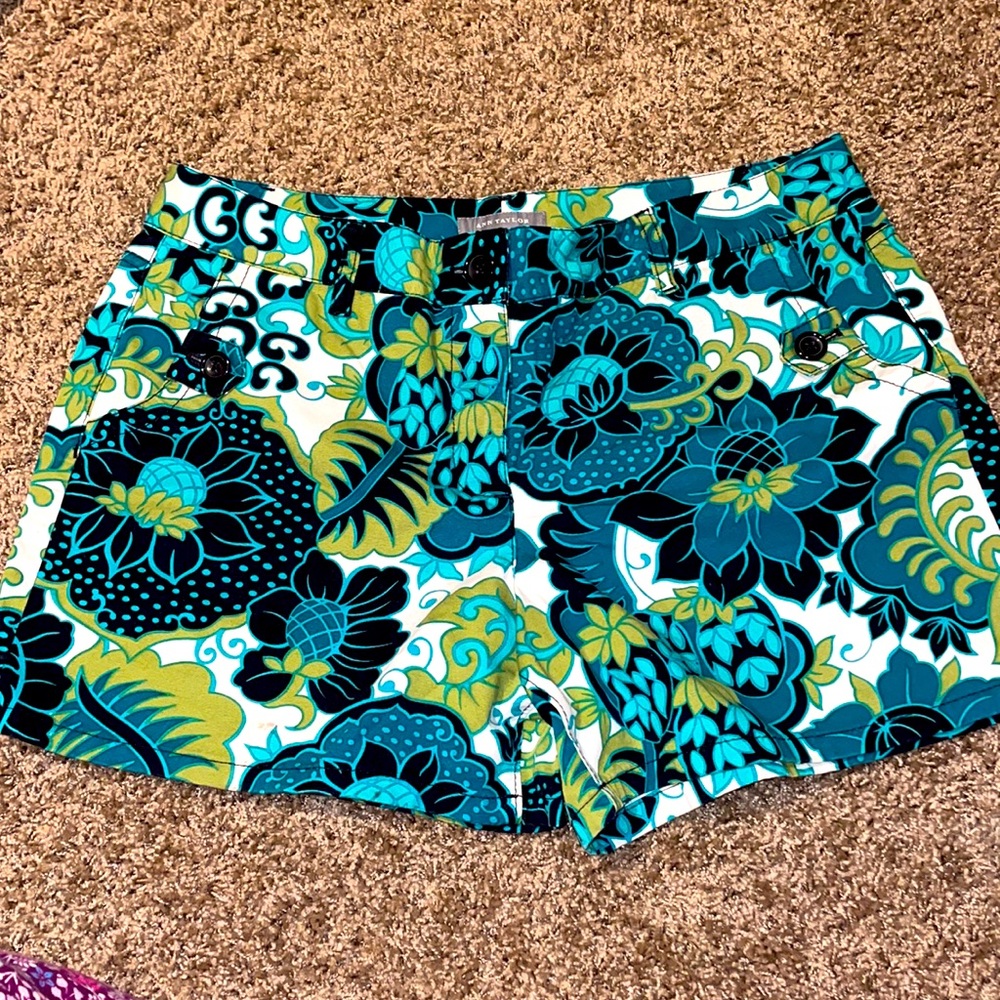Ann Taylor Printed Pattern Shorts - image 1